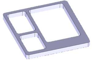 Disegno CAD componente